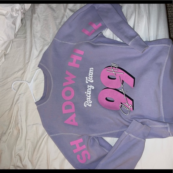 Shadow Hill ski Racing team crewneck. purple size L - Picture 2 of 5